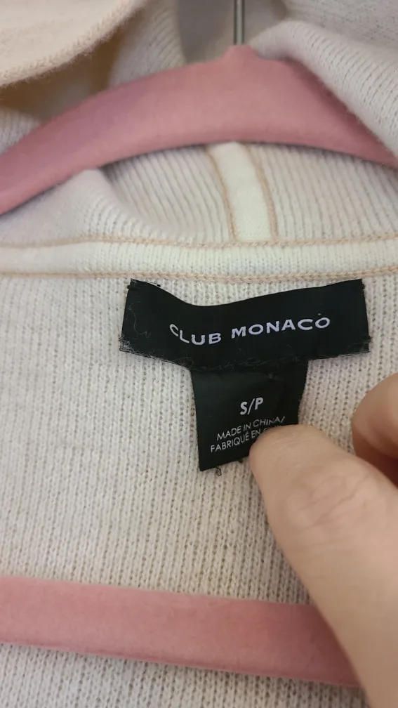 Club Monaco Hooded Cardigan image indicator(2)
