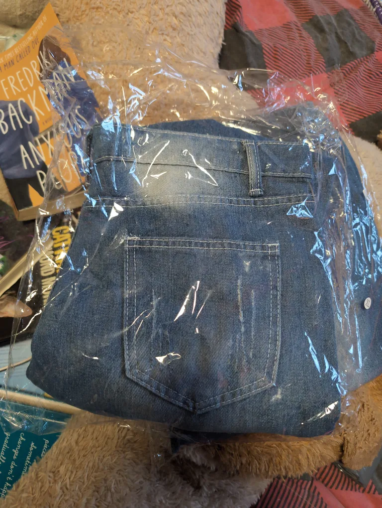 myPeachd Distressed Denim Jeans thumbnail