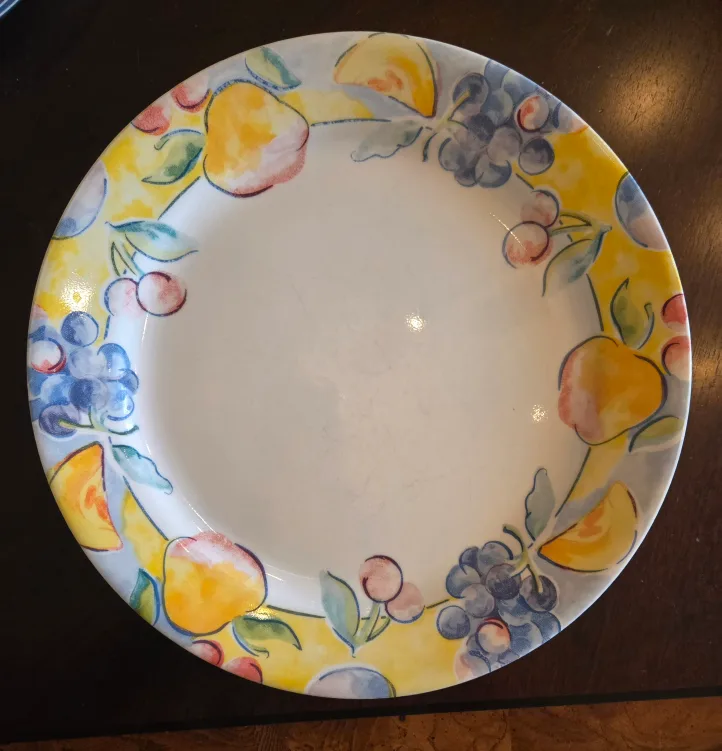 Vintage Corelle "Fruit Basket" Dishes image indicator(5)