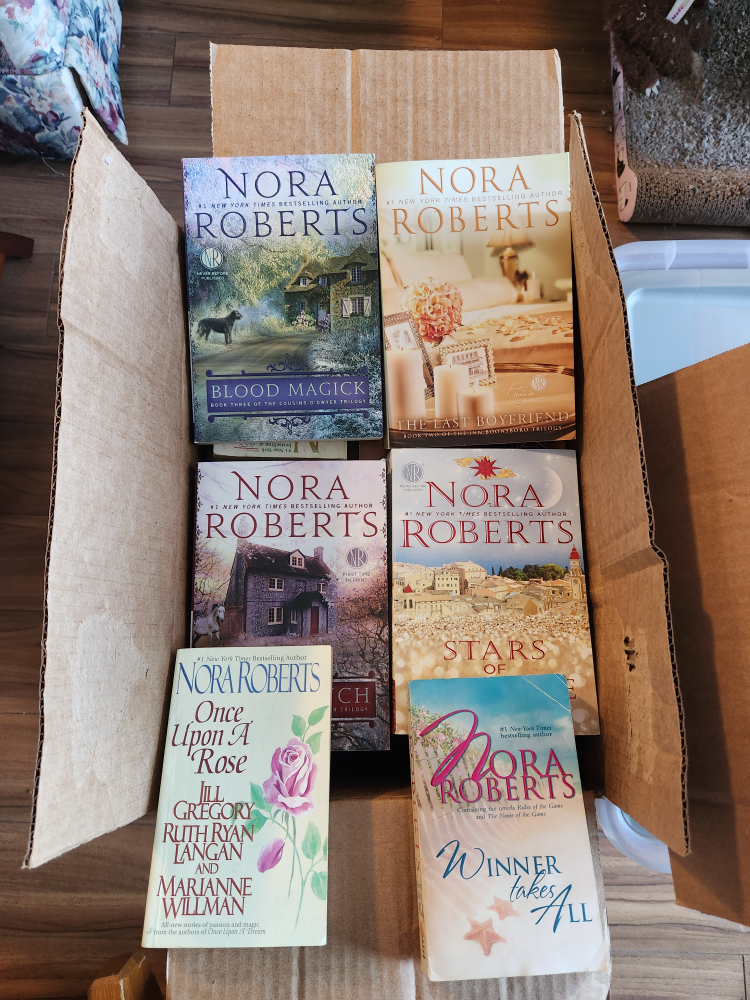 Nora Roberts Books - Lot of 15 Paperback Books