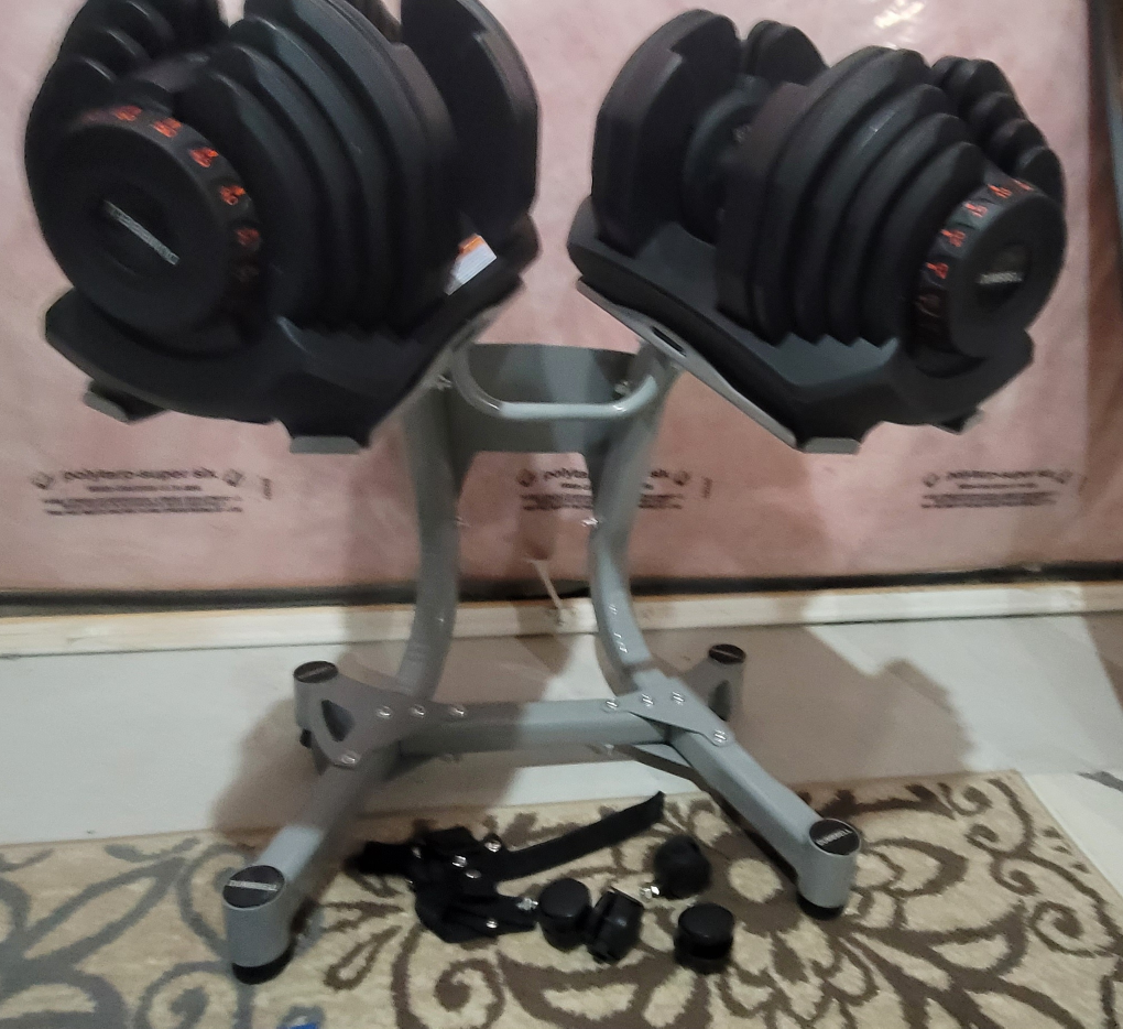 Adjustable Dumbbells with Stand - photo 3
