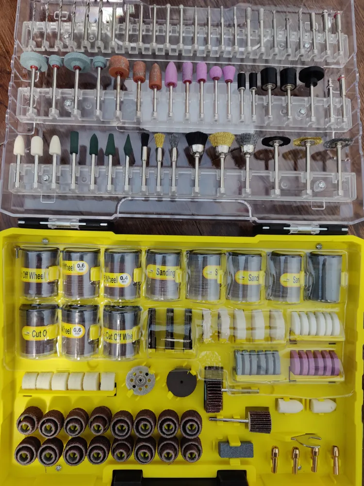 Rotary Tool Accessories Kit, Longmate 544pcs Rotary Tool Bit set image indicator(3)