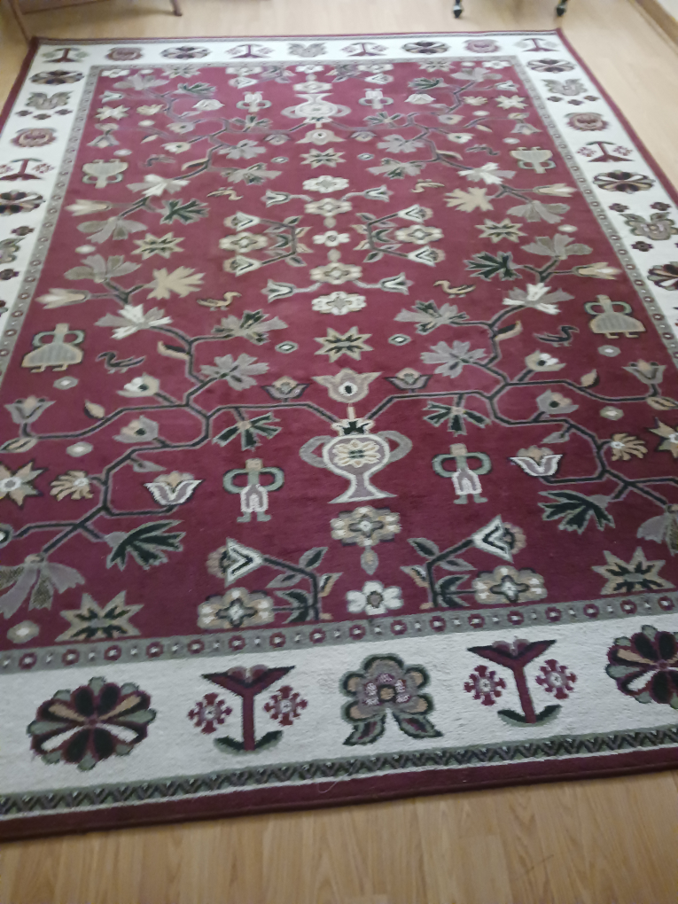 Regal Collection Area Rug 7'10" x 10'10" Wine