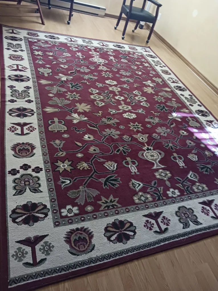 Regal Collection Area Rug 7'10" x 10'10" Wine image indicator(3)