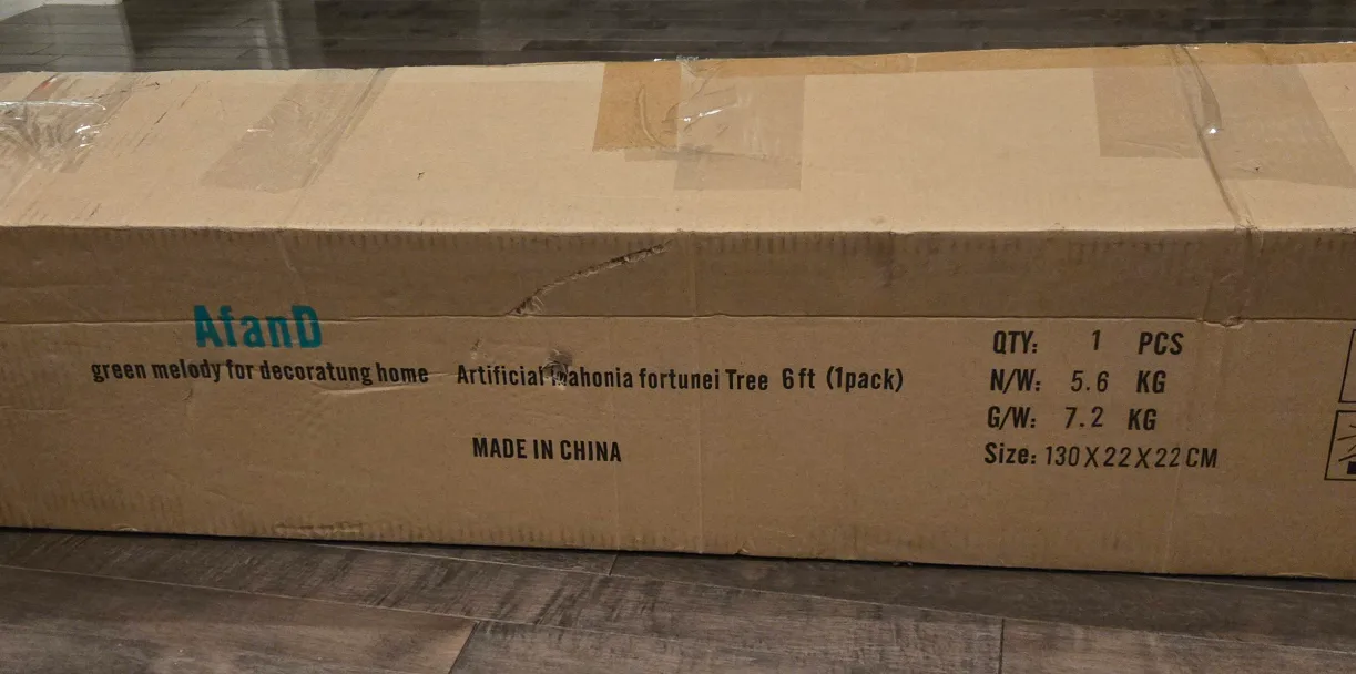 Artificial Mahonia Fortunei Tree 6ft image indicator(3)