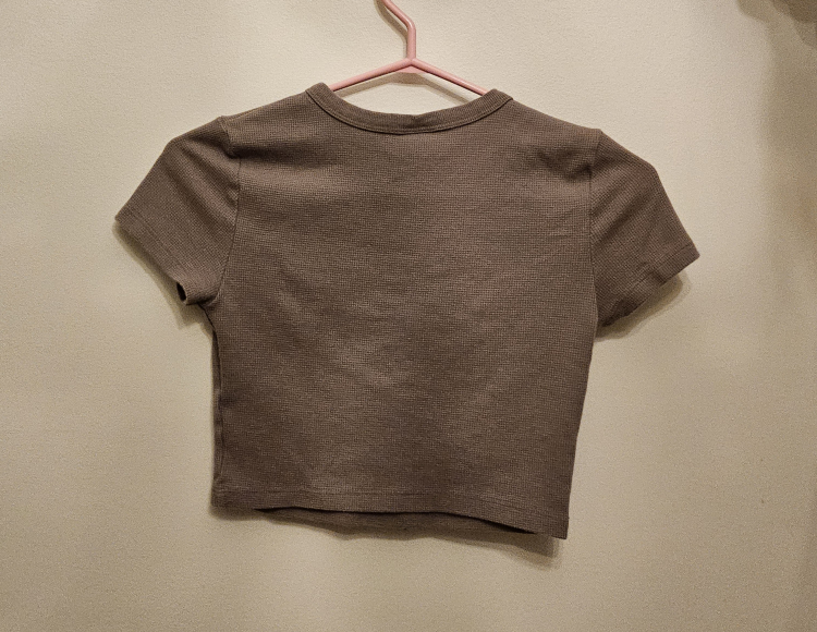 Aritzia Sunday Best Baby Waffle Crew T-Shirt - photo 2