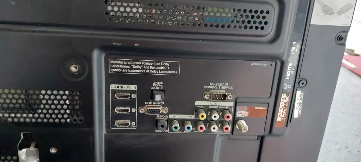 LG 32-inch LCD TV image indicator(2)