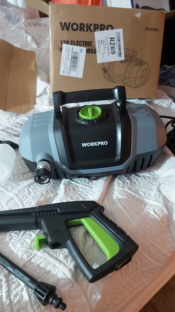 WORKPRO 12A Electric Pressure Washer