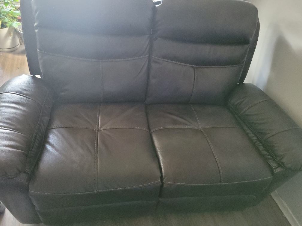 Reclining Love Seat and Matching Recliner