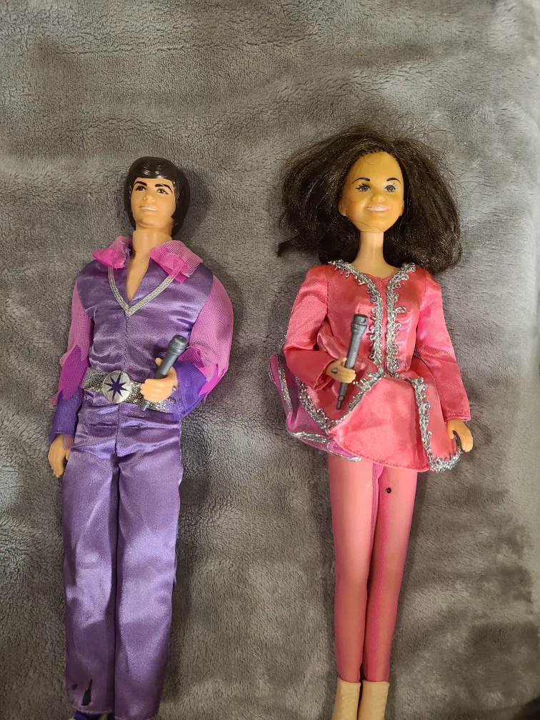 Vintage Donny and Marie dolls image indicator(3)