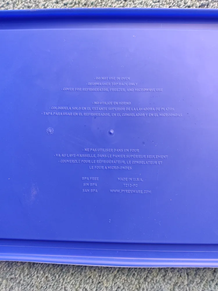 Pyrex 2.6 L Storage Dish with Lid image indicator(5)