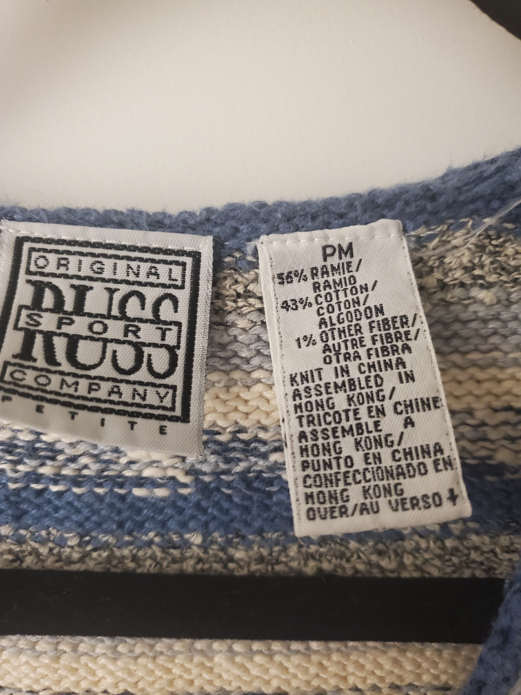 Original  Russ Sport Company Petite V-Neck Knit Vest - photo 2