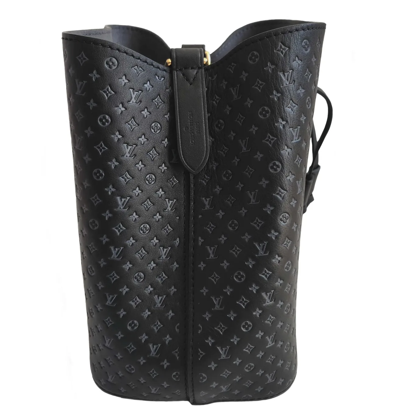 Louis Vuitton Black Calfskin Nanogram Neonoe BB Bag image indicator(8)