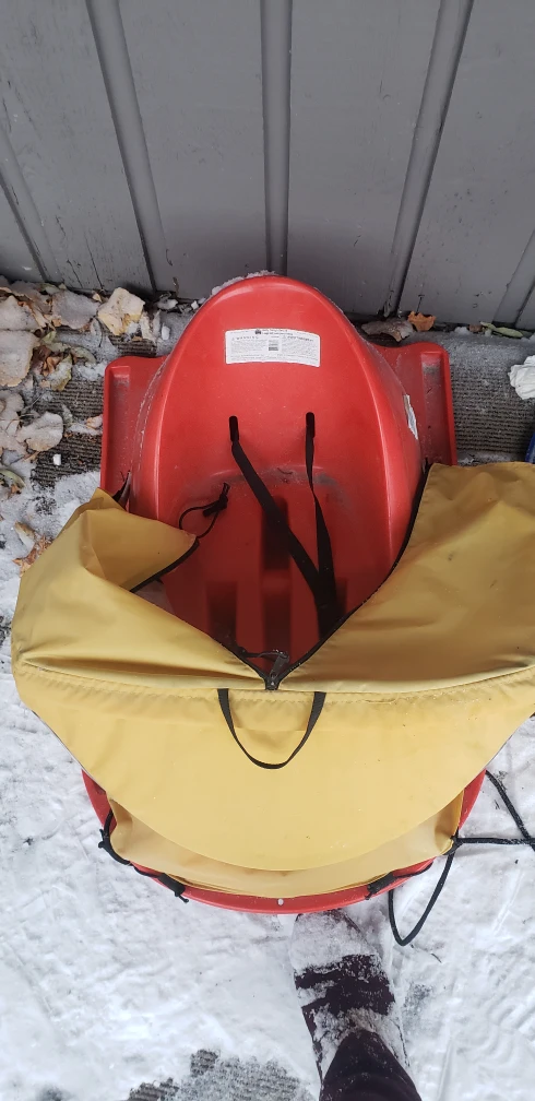 Pelican Sled with Cover for babies