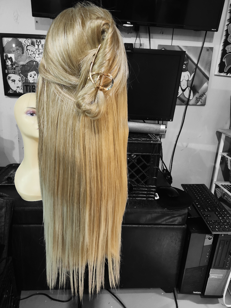 Real hair Clip-in Hair Extension filler - photo 5
