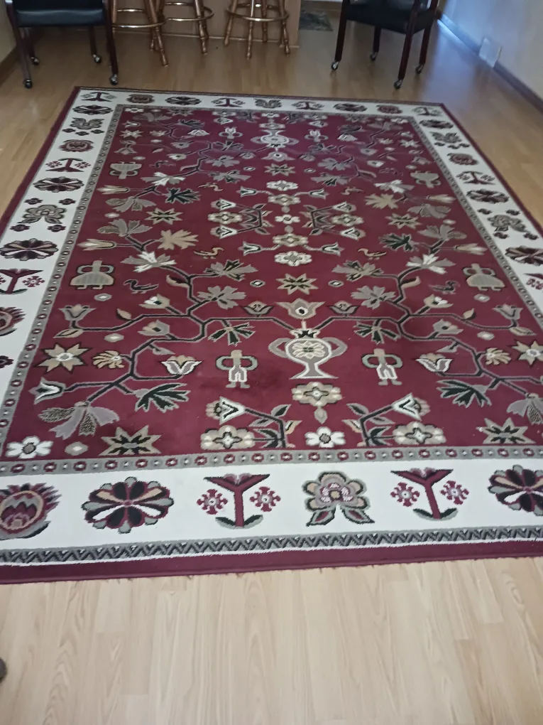 Regal Collection Area Rug 7'10" x 10'10" Wine image indicator(4)