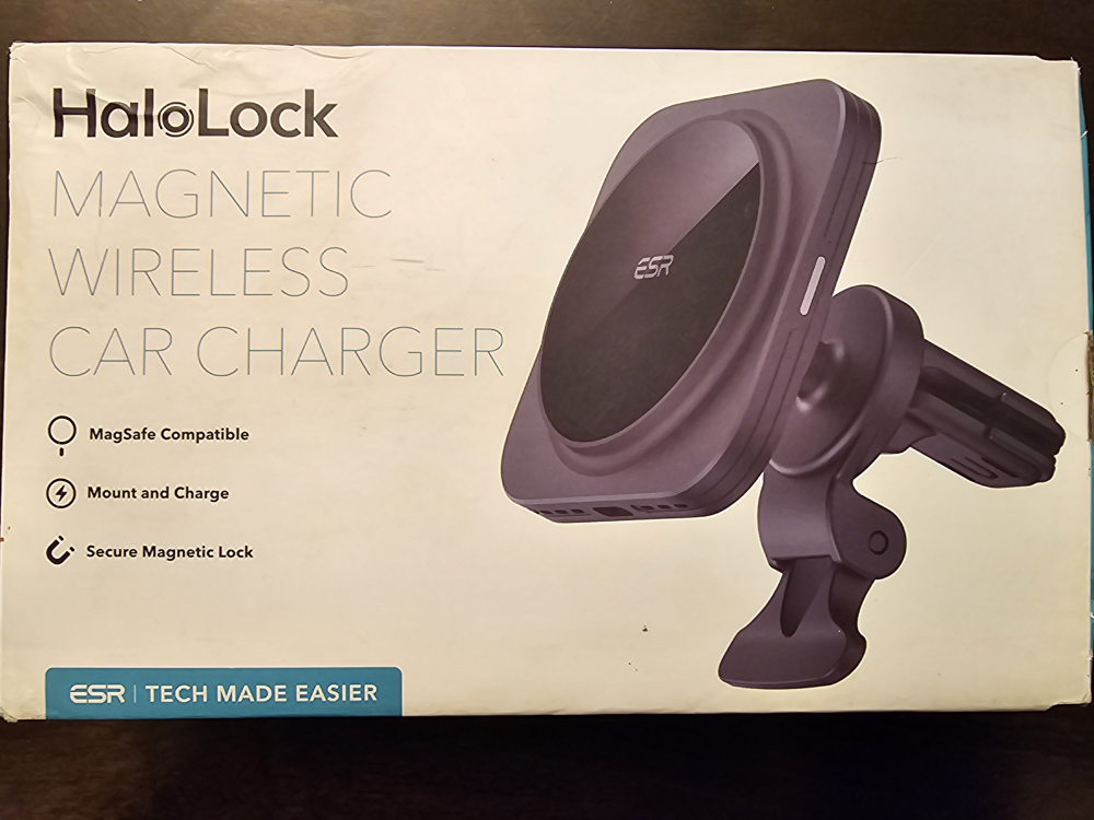 ESR HaloLock Magnetic Wireless Car Charger
