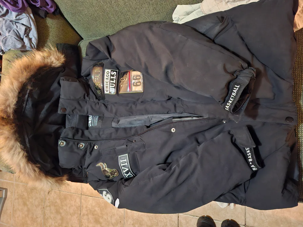 Chicago Bulls NBA Winter Jacket image indicator(3)