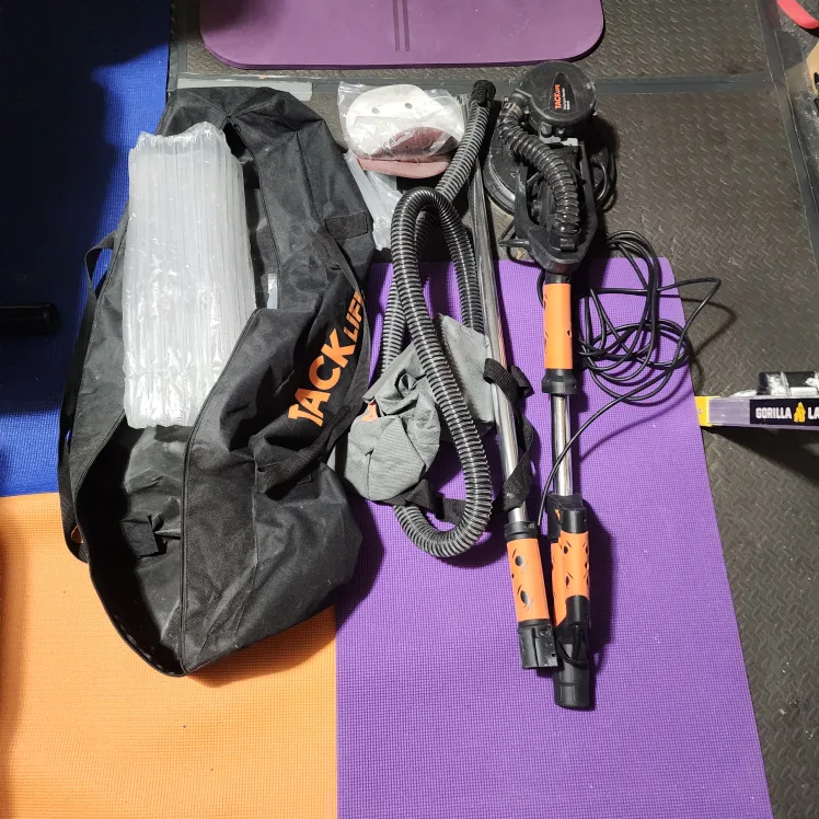 Tacklife Drywall Sander with Vacuum Cleaner Adapter and Bag thumbnail