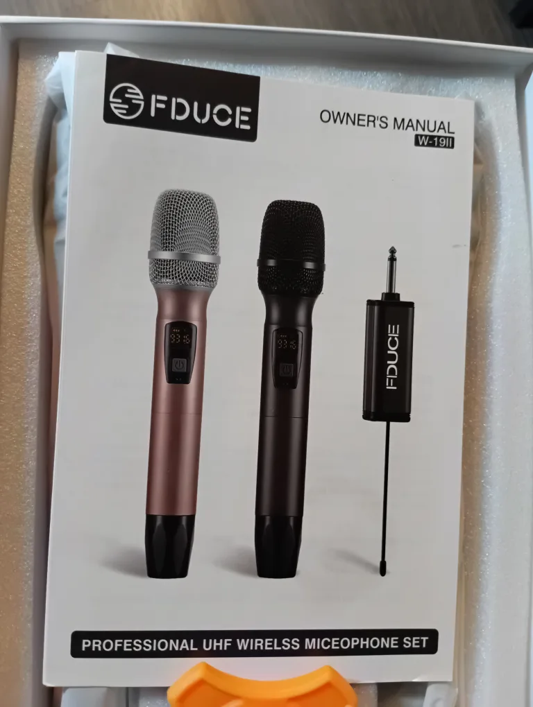 FDOUCE Wireless Microphone Set image indicator(4)