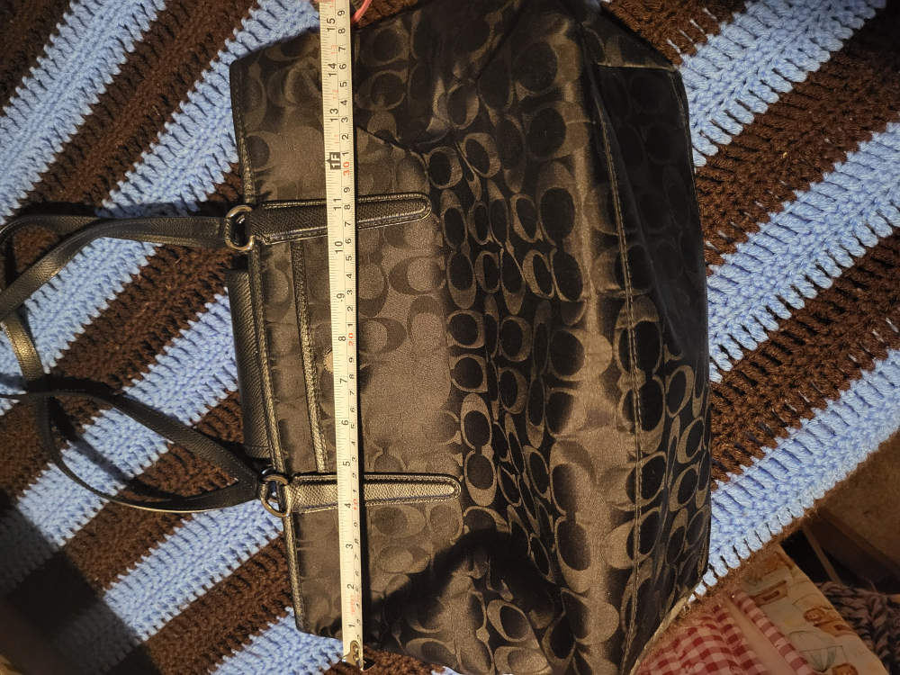 Coach Black Tote Bag - photo 4