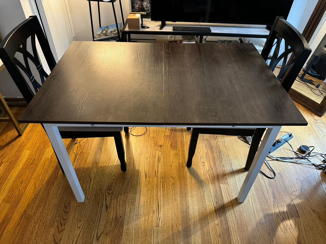 Folding Table with Four Chairs - photo 2