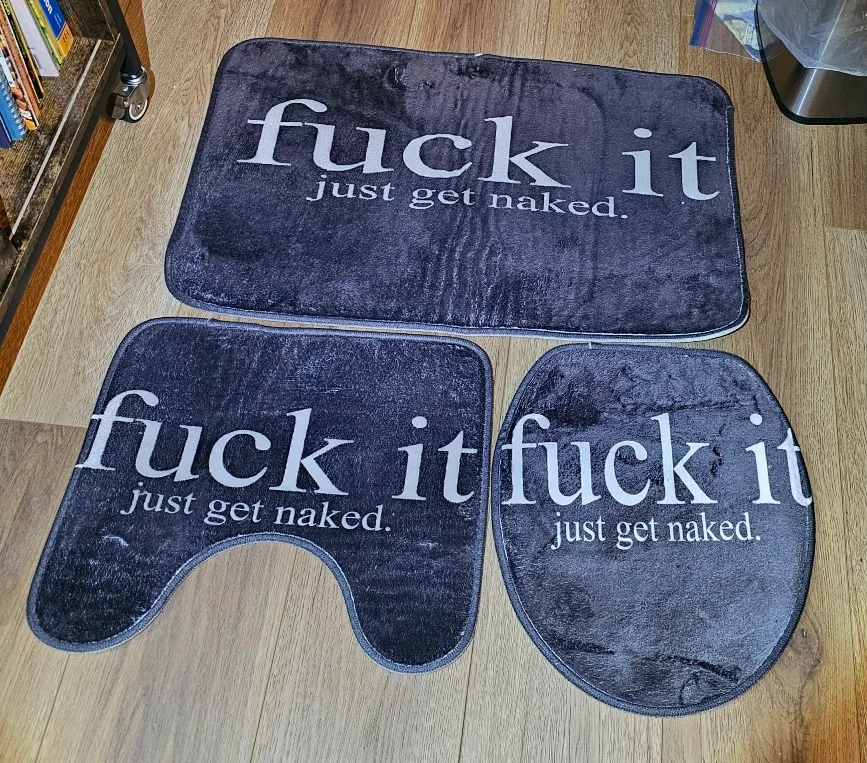 🧡 3 Piece Bathroom Mat Set thumbnail