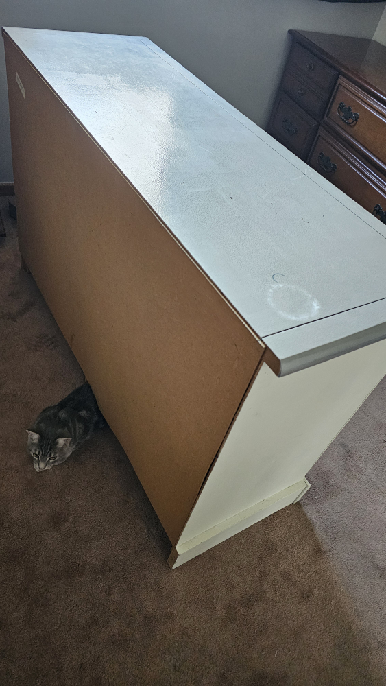 White and Grey Dresser - photo 3