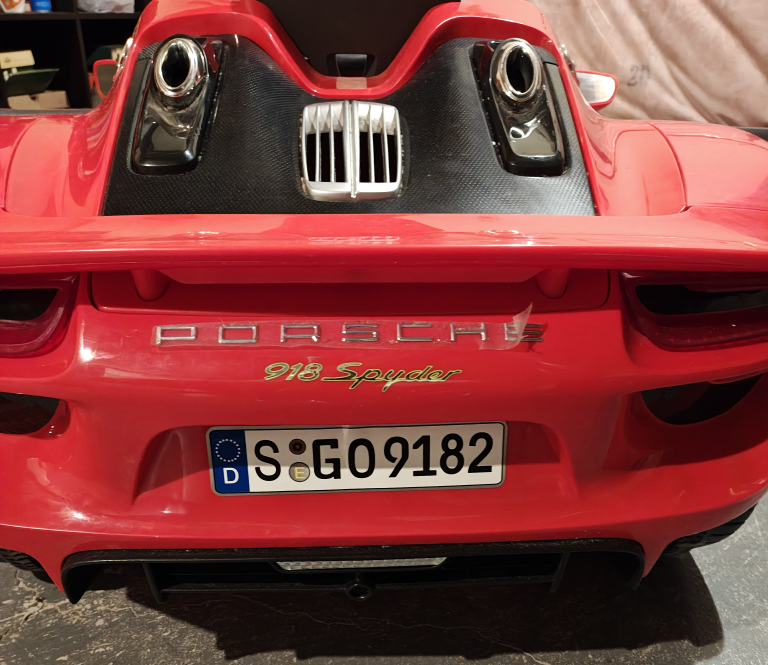 Kids Ride On Toy Car - Porsche 918 Spyder - photo 4