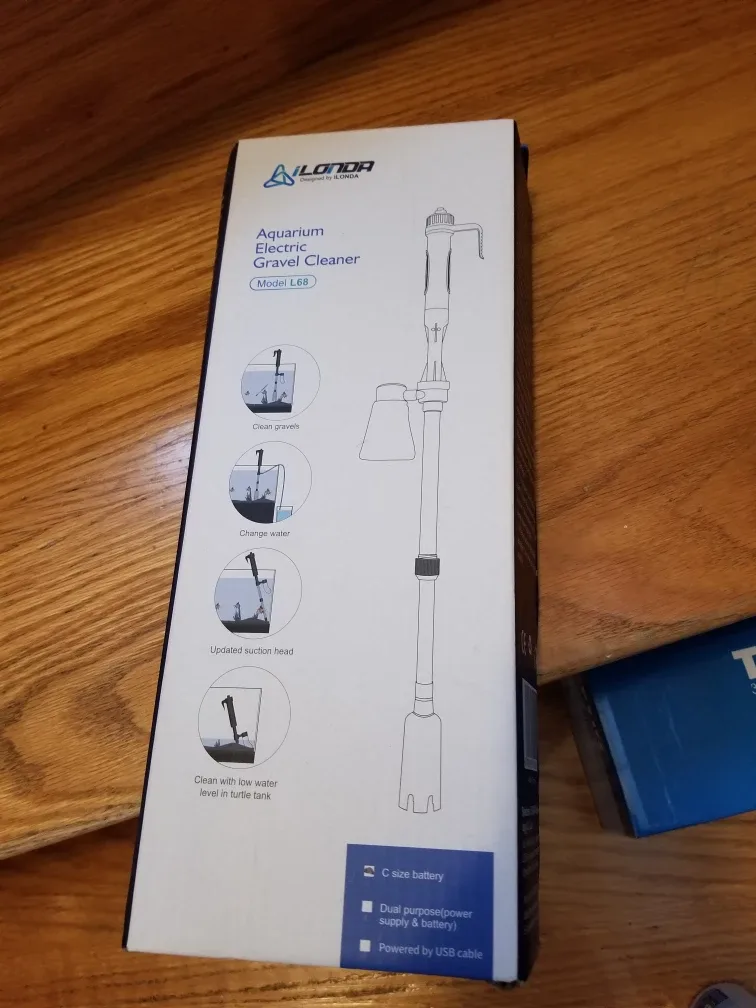 LONDAFISH Electric Fish Tank Vacuum Cleaner  brand new image indicator(9)