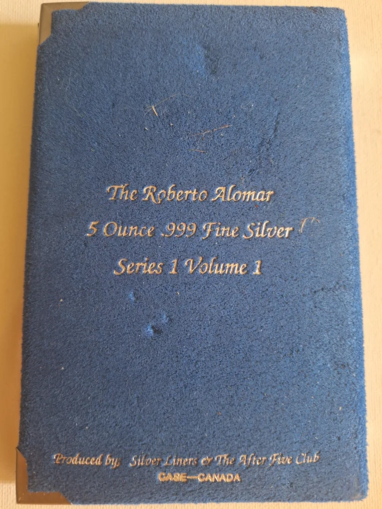 Roberto Alomar Silver Liners Silver Signature Series 5 oz image indicator(3)