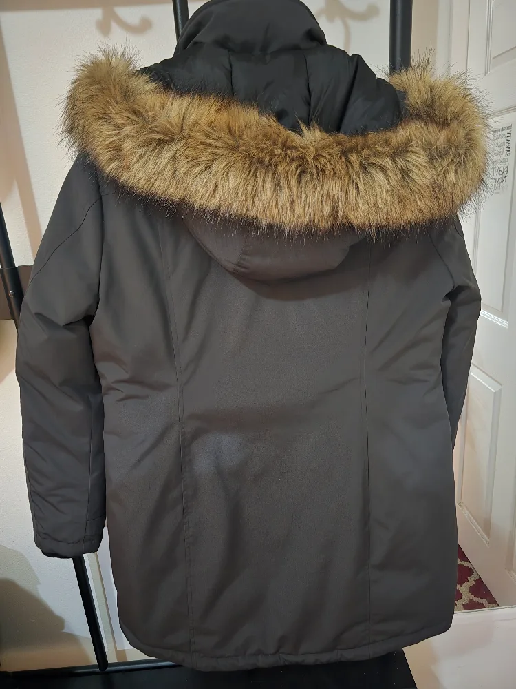 Winter Parka with Fur Hood image indicator(2)
