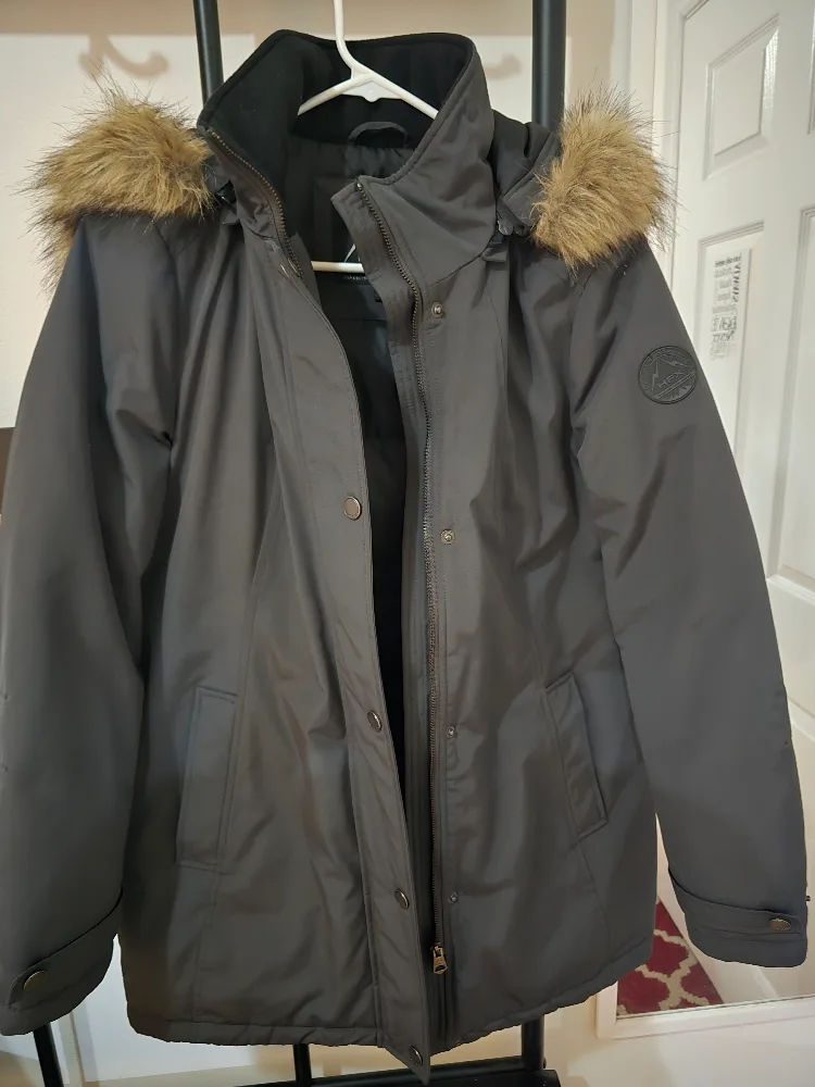 Winter Parka with Fur Hood image indicator(8)