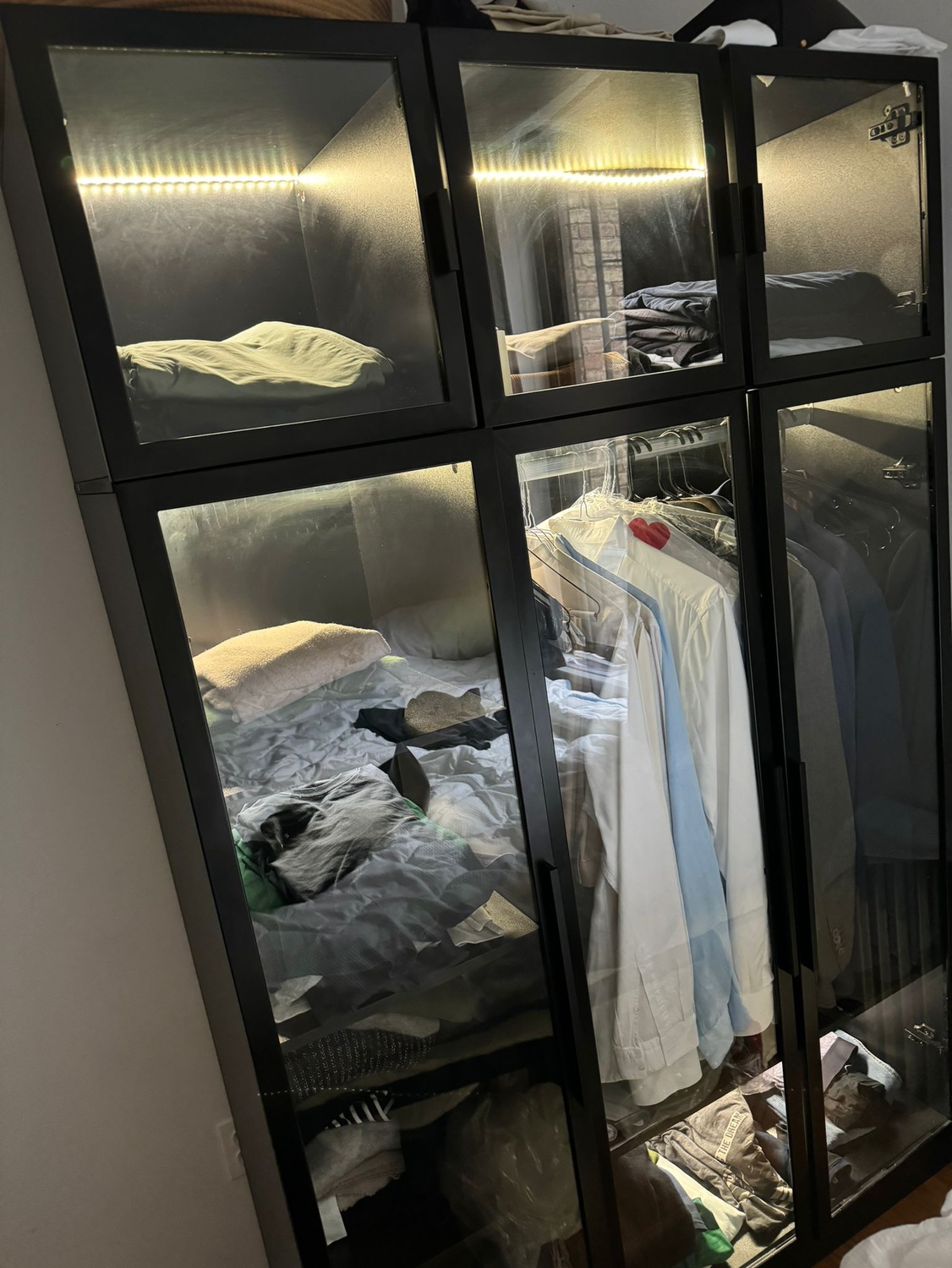 Glass Door Wardrobe - photo 2