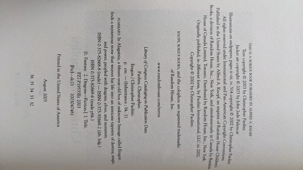 Eragon Series Rare Editions 1-4 image indicator(5)