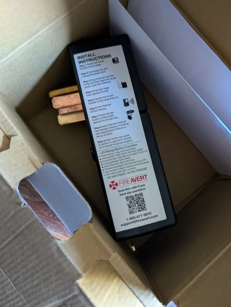 FireaverT electric stove shut off a.s.o Shark Tank image indicator(2)