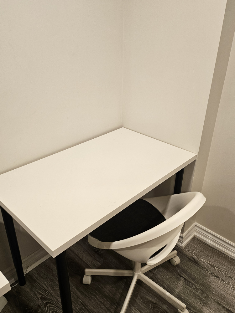 IKEA LINNMON/ADILS Desk - White/Black - photo 2