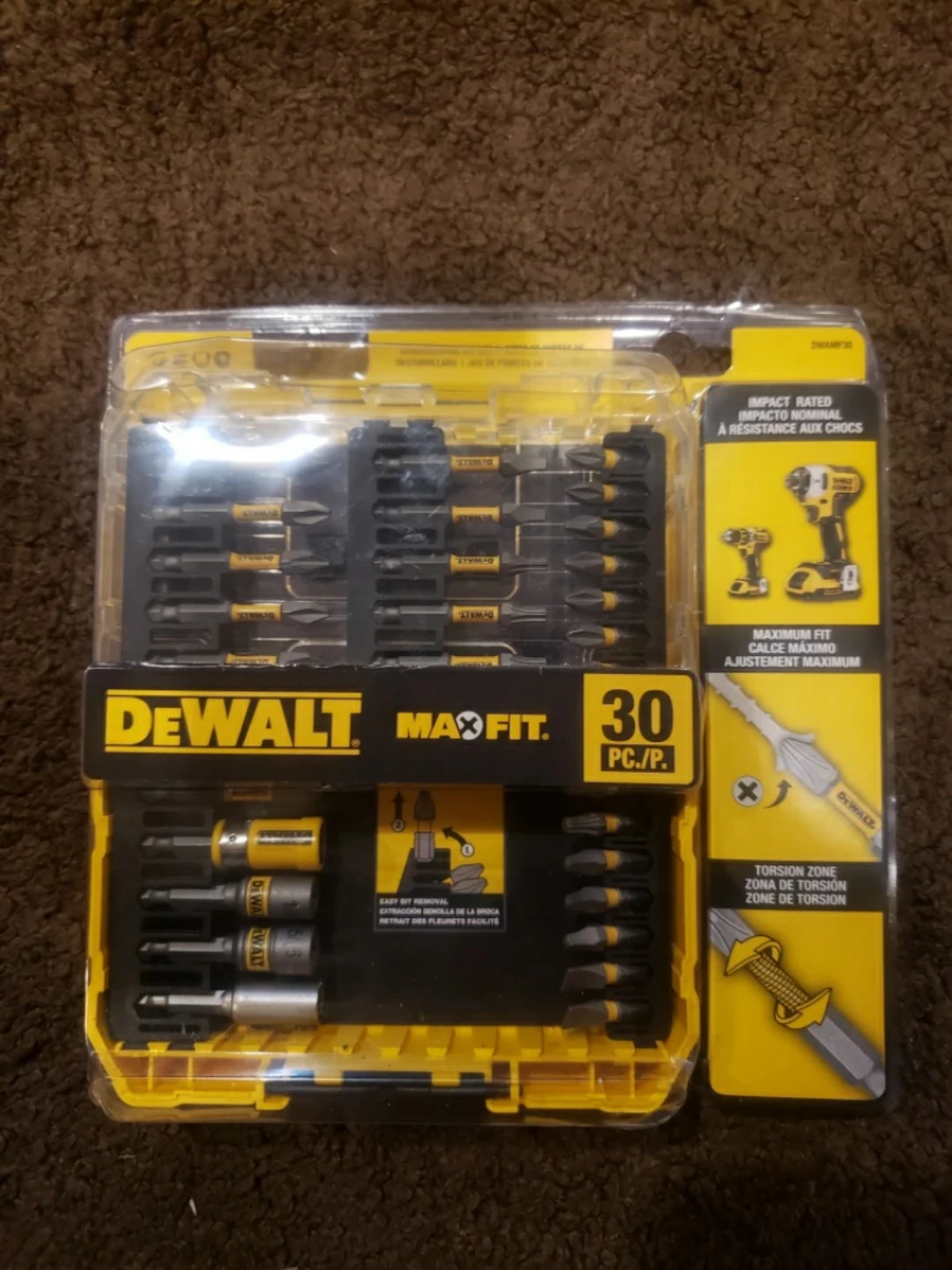 DEWALT 30 Piece Impact Driver Bit Set