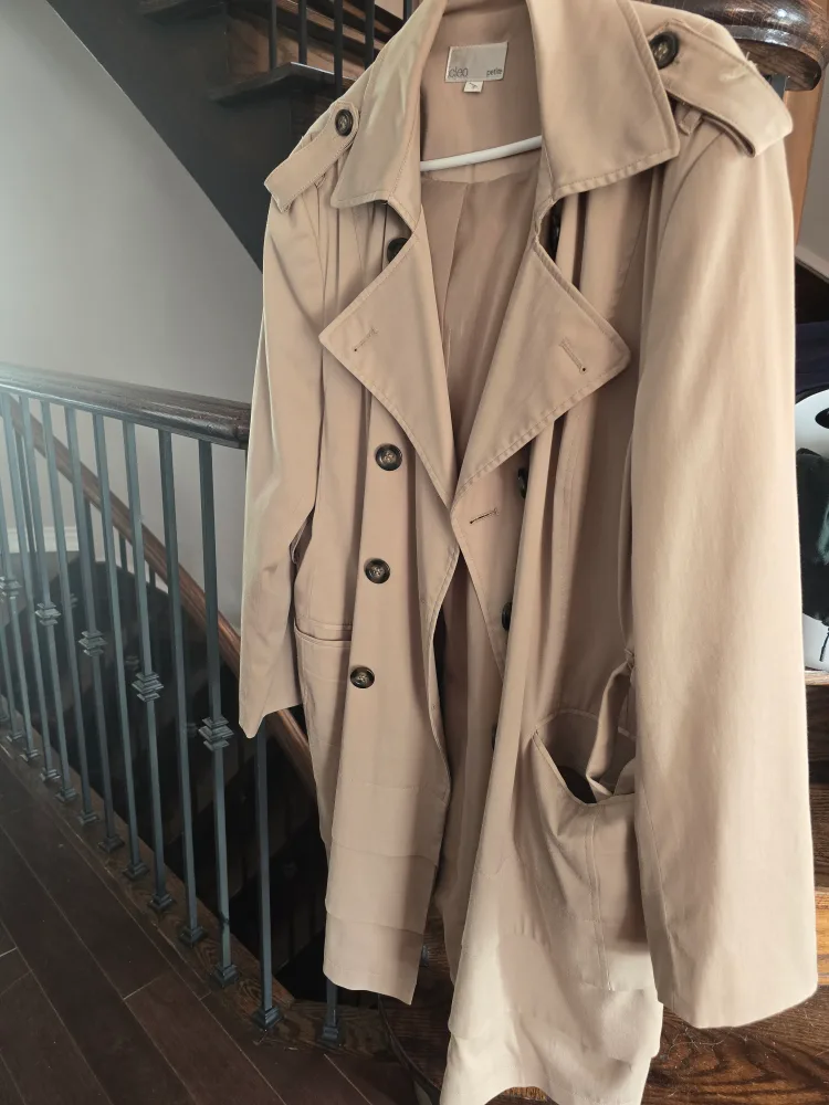 Cleo Petite Trench Coat thumbnail