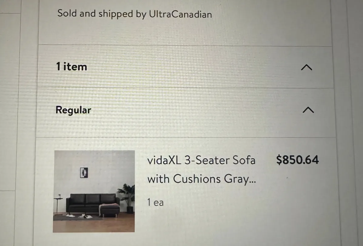 Grey Leather Sectional Sofa with Ottoman image indicator(4)