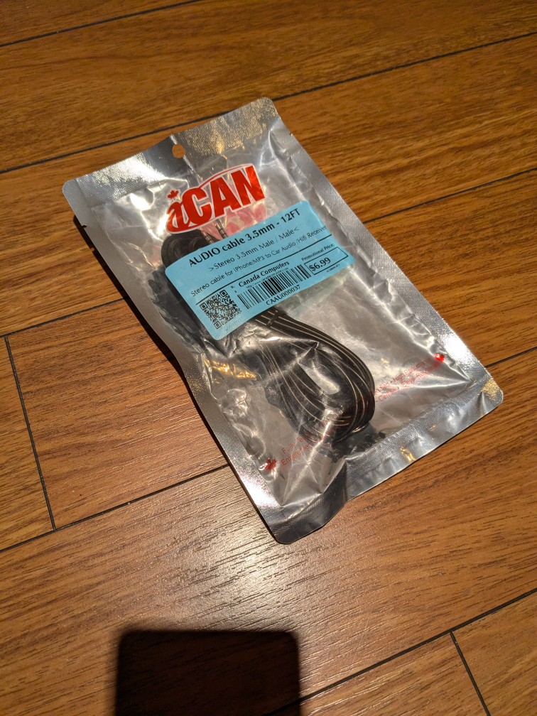 3.5mm Audio Cable - 12FT