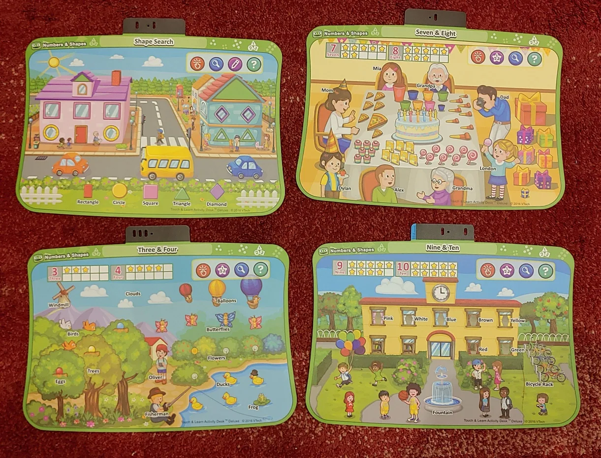 Vtech touch & learn activity desk deluxe - English edition image indicator(9)