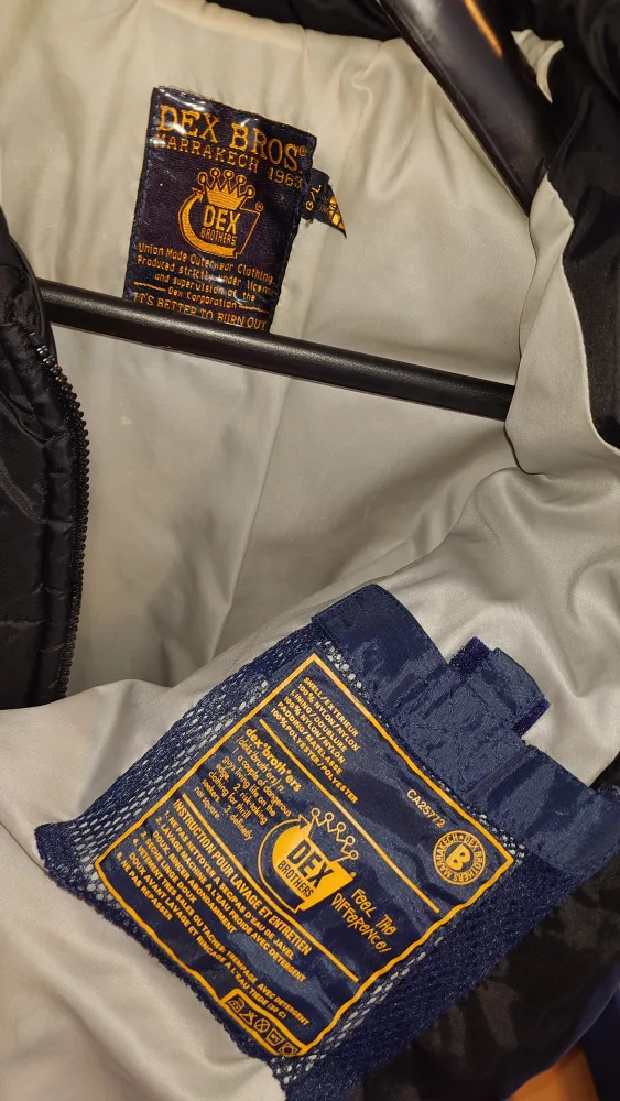 Dex Bros. Black Puffer Jacket image indicator(3)