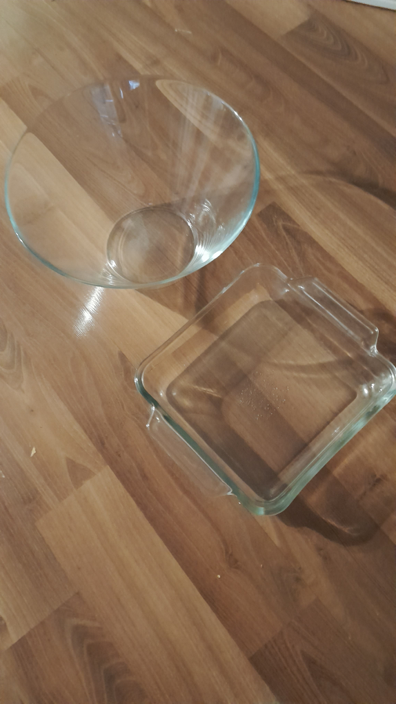 Glass Mixing Bowl & Baking Dish Set