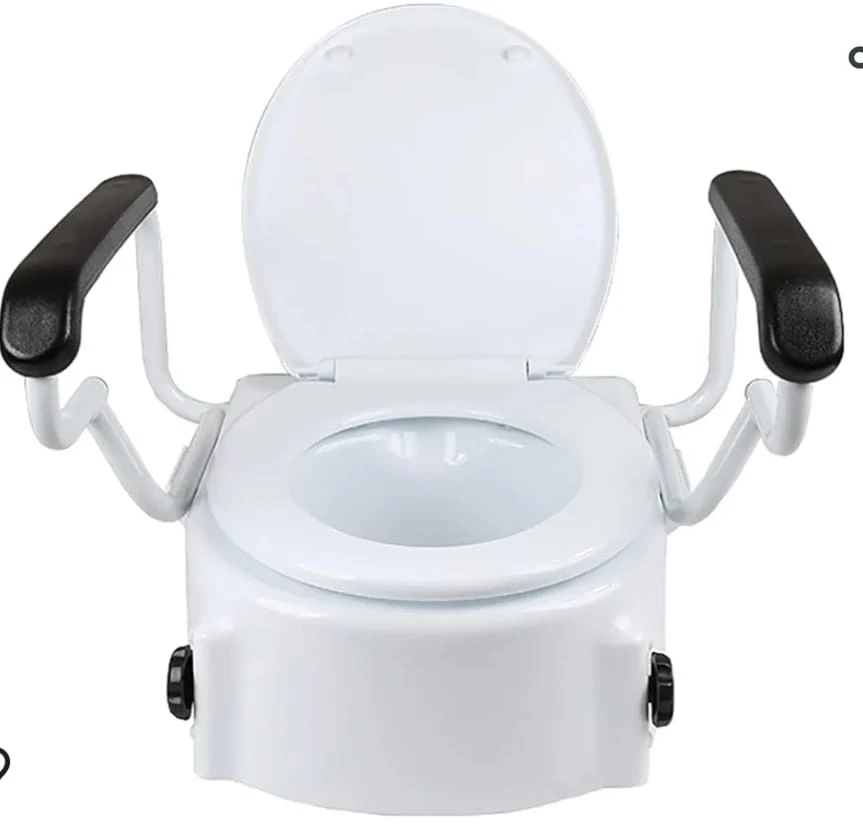 Toilet Seat with Armrests