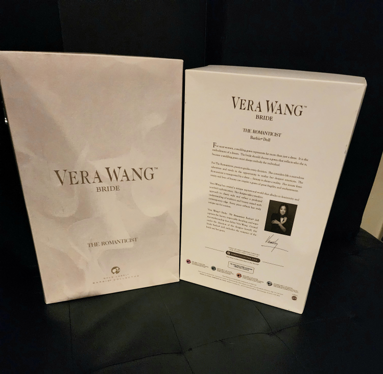 2008 Vera Wang The Romanticist Bride Barbie Mint Box - photo 2