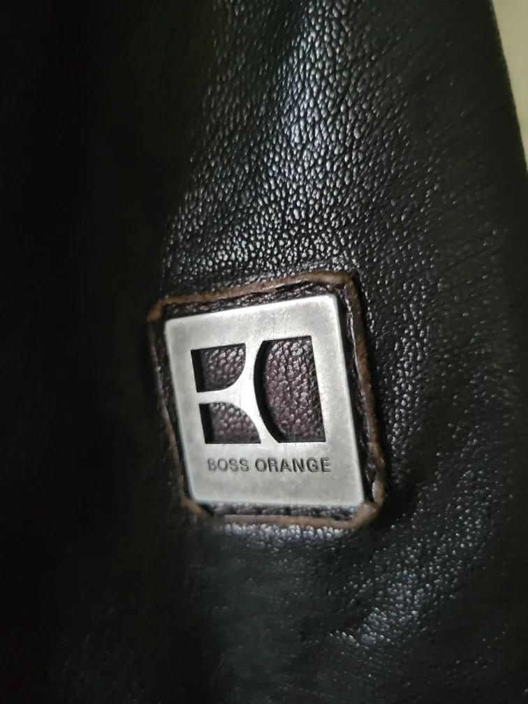 Hugo Boss Genuine Leather Jacket with Hood image indicator(6)