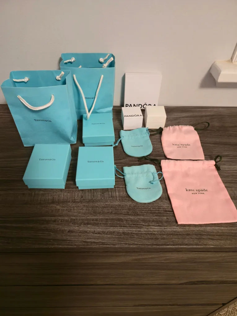 Tiffany & Co. and Kate Spade Jewelry Boxes and Bags thumbnail