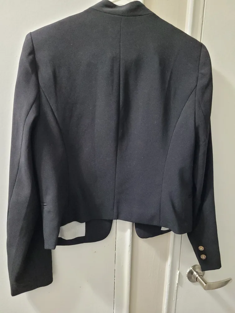 Black Blazer Jacket Size L image indicator(2)