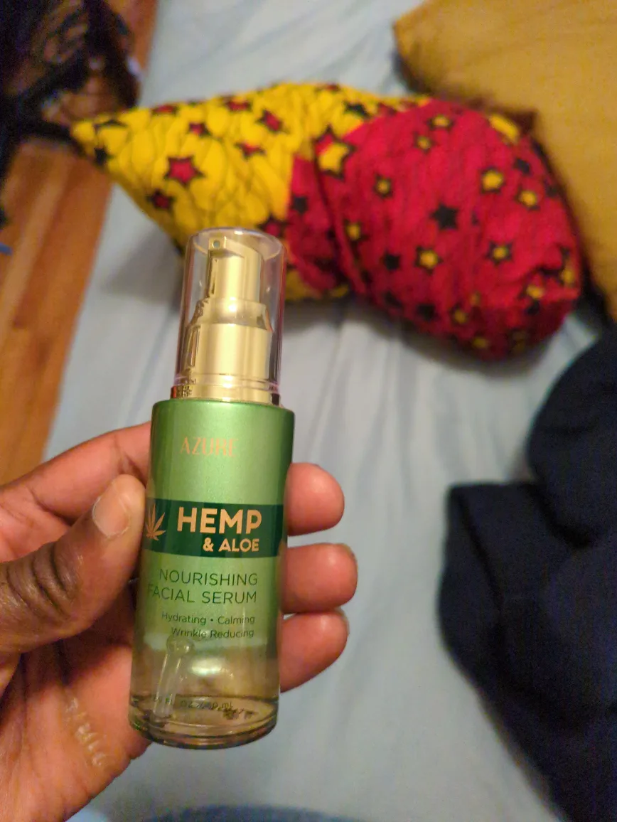 Azure Hemp & Aloe Nourishing Facial Serum thumbnail